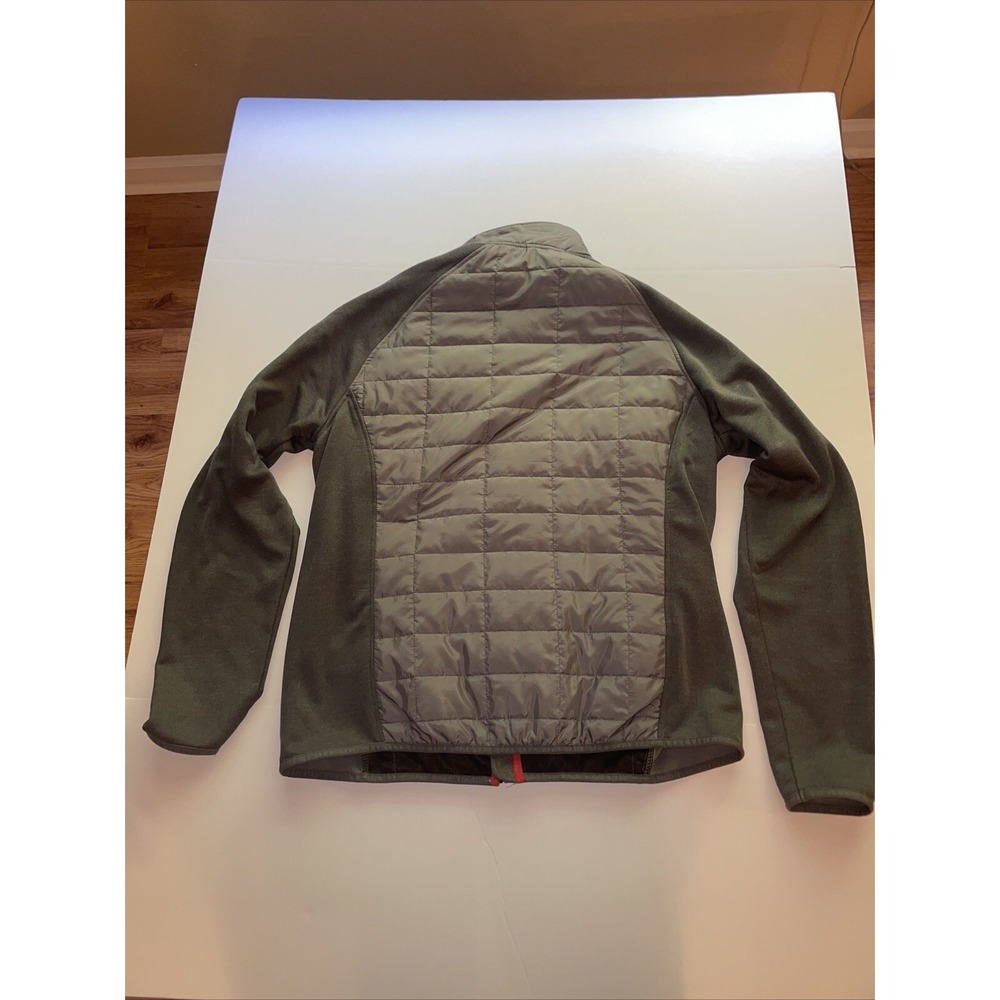 Orvis Quilted Jacket L Large Gray Classic Collection Full Zip Great Condition - Picture 11 of 15